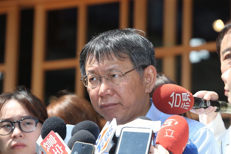 大巨蛋案 柯文哲：不會因選舉受到壓力