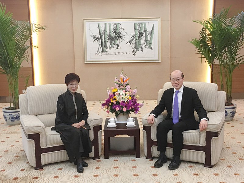 二度會劉結一 洪秀柱：台獨不利未來統一