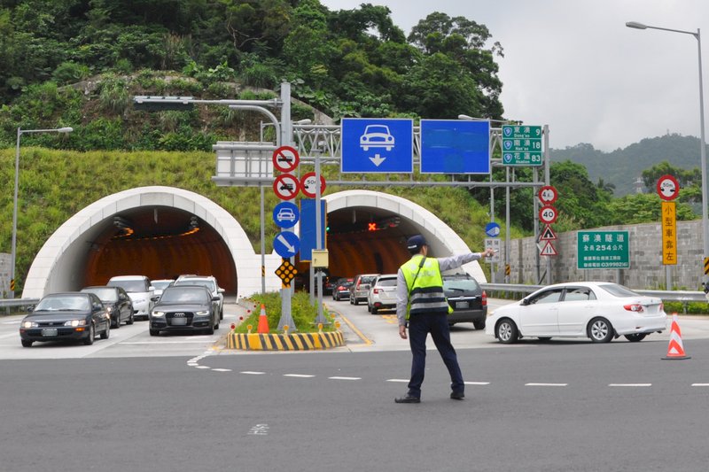 連假第2天 蘇花改上午車流順暢