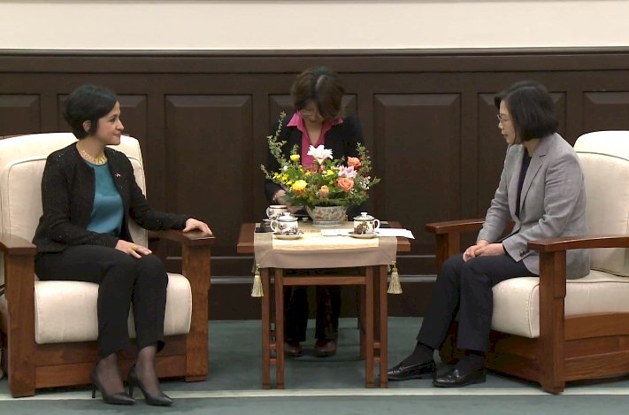 總統：台灣與巴拉圭邦誼堅實