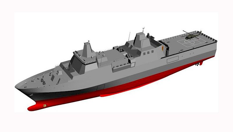國造新型兩棲船塢運輸艦 台船46億得標