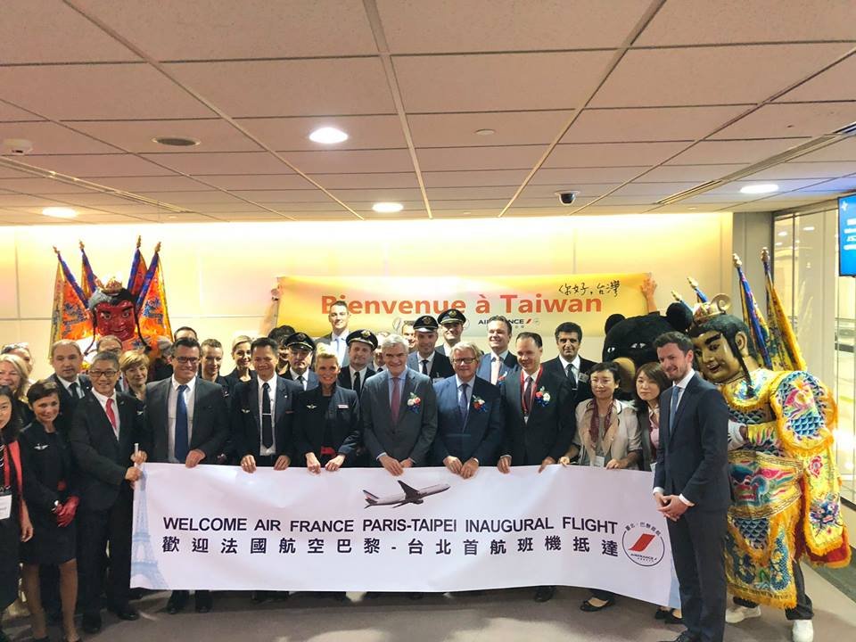 法航今復飛台灣 重啟台法觀光交流新頁