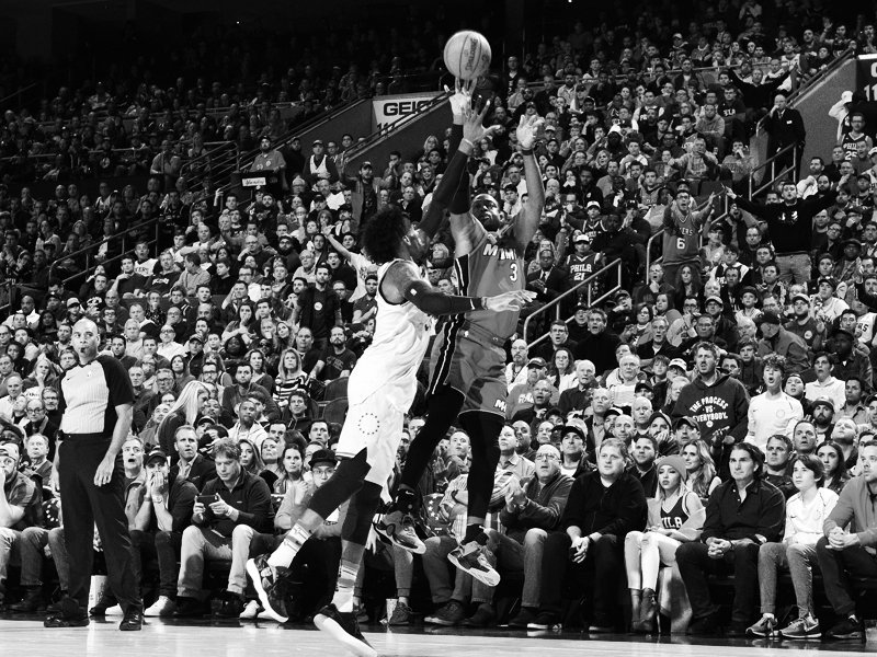 NBA季後賽 韋德斷76人17連勝