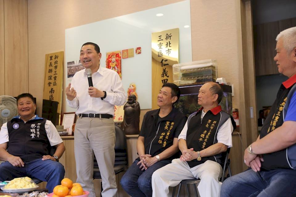 侯友宜：歡迎陳菊輔選 但應公務優先