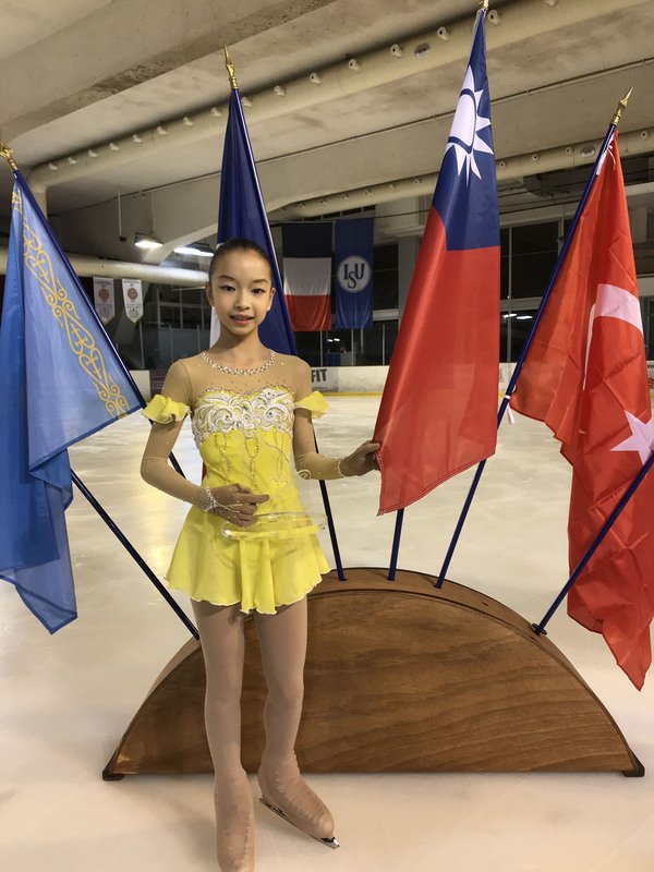 台灣花滑少女新星丁子涵  在法出賽奪冠