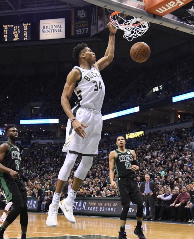 NBA公鹿撞倒綠衫軍 系列賽扳成2比2平手