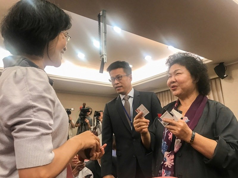 任蘇貞昌競選主委？ 陳菊：政績是最好助選