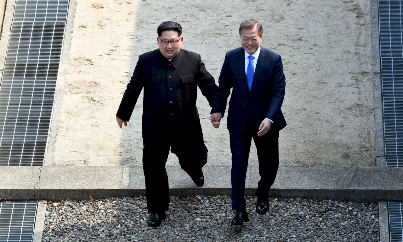文在寅卸任前 金正恩致函感謝改善兩韓關係