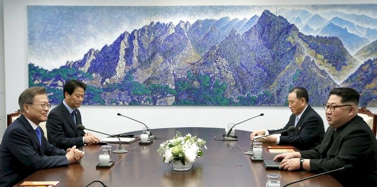 文金會上午會談結束 金正恩返北韓用餐