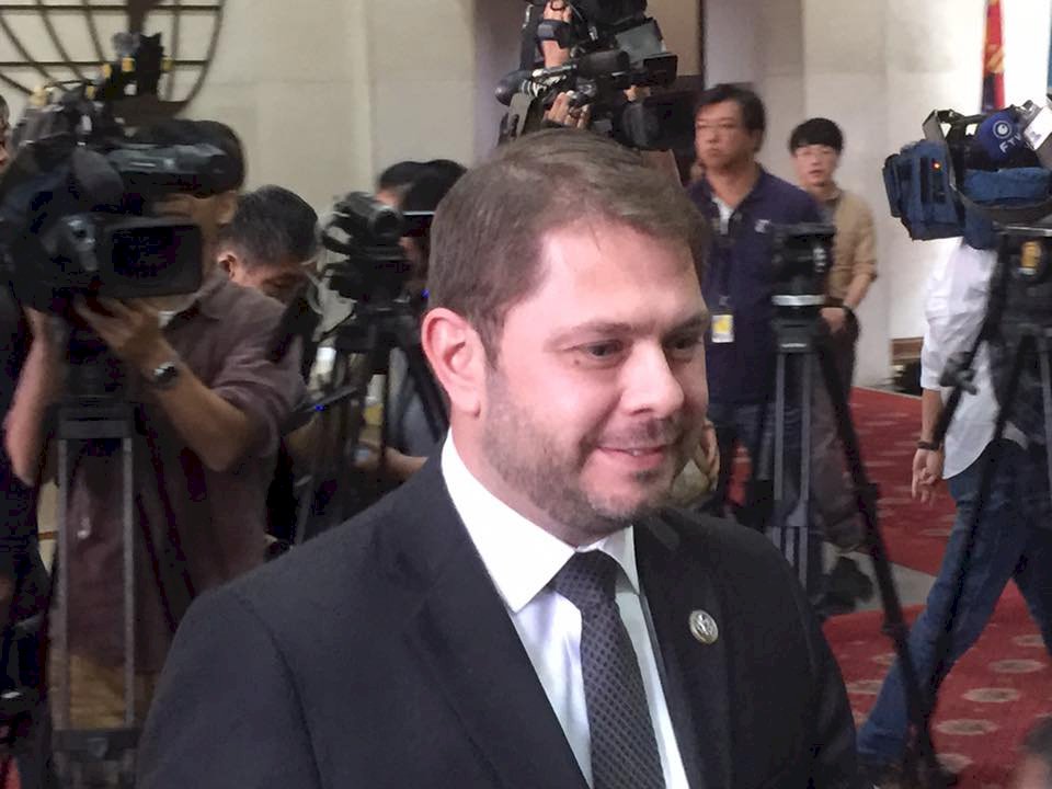 美眾議員蓋耶哥：美不改變支持台灣立場