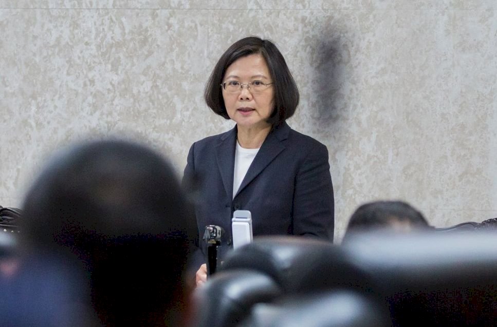 總統視導漢光34號兵推 感謝國軍全心投入
