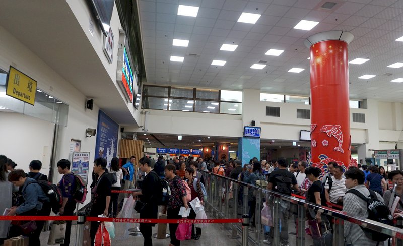 金門縣府：前4個月小三通陸客成長近一成