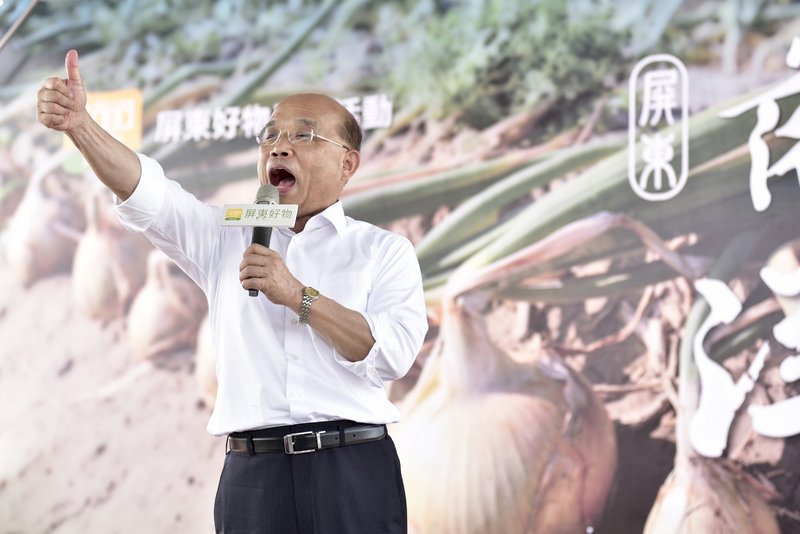 藍營造大團結 蘇貞昌：選會做事的人才重要