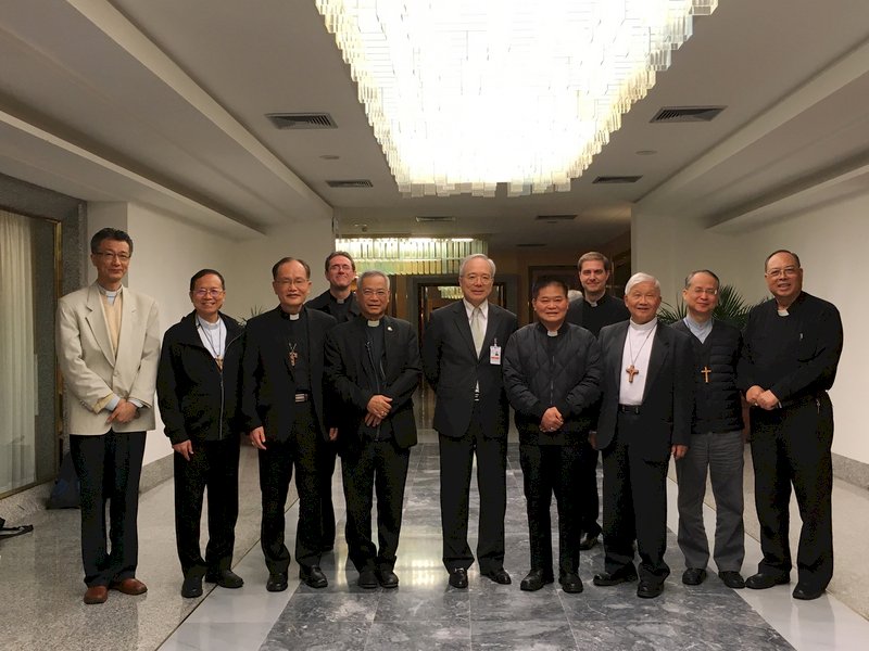 台灣主教團梵蒂岡述職 將邀教宗訪台