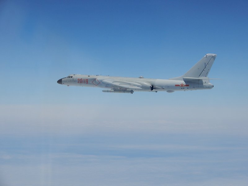 共機飛越宮古海峽 日本推測有2架戰機