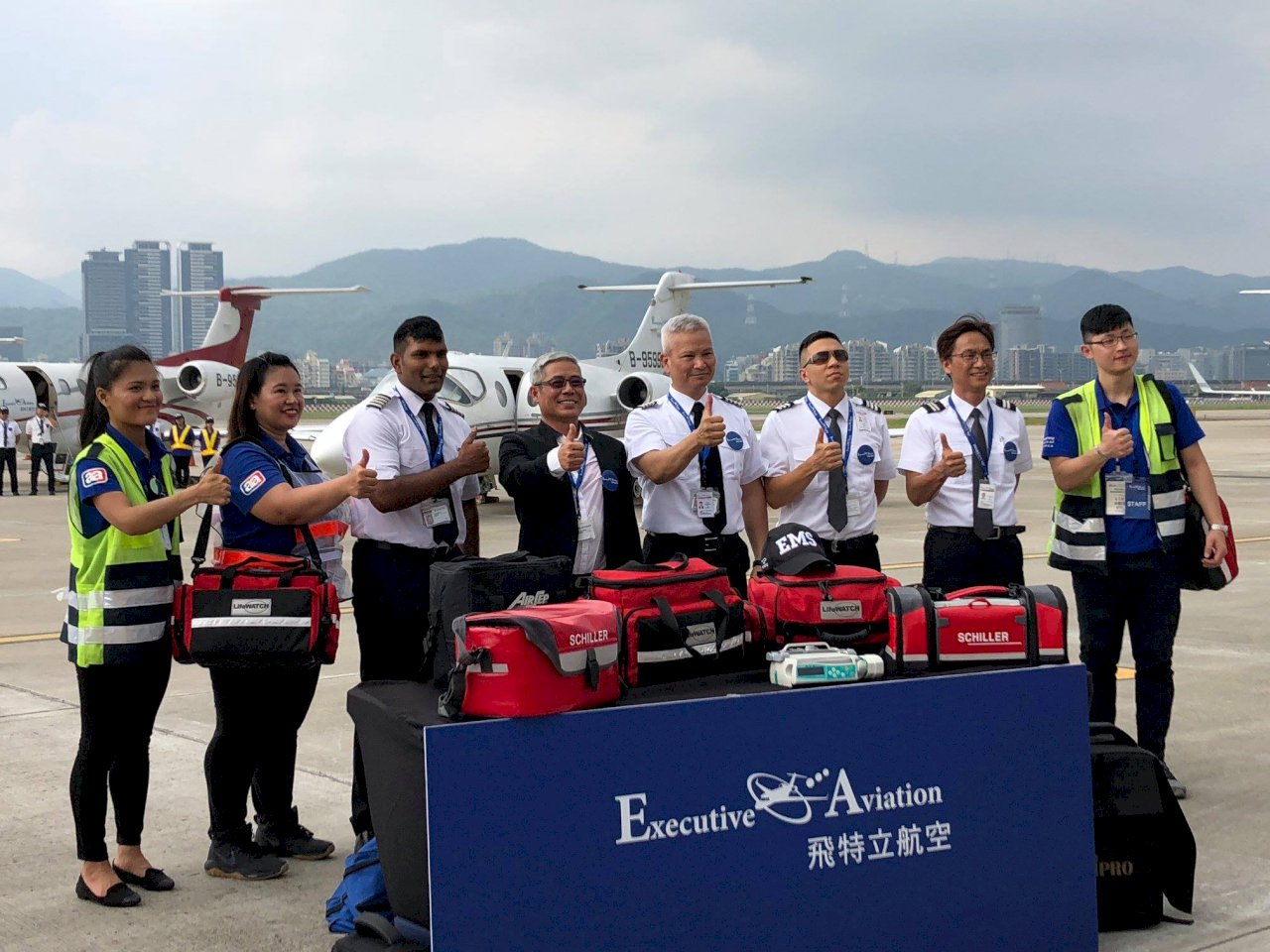 飛特立醫療專機機隊成軍 目標全球無縫救援