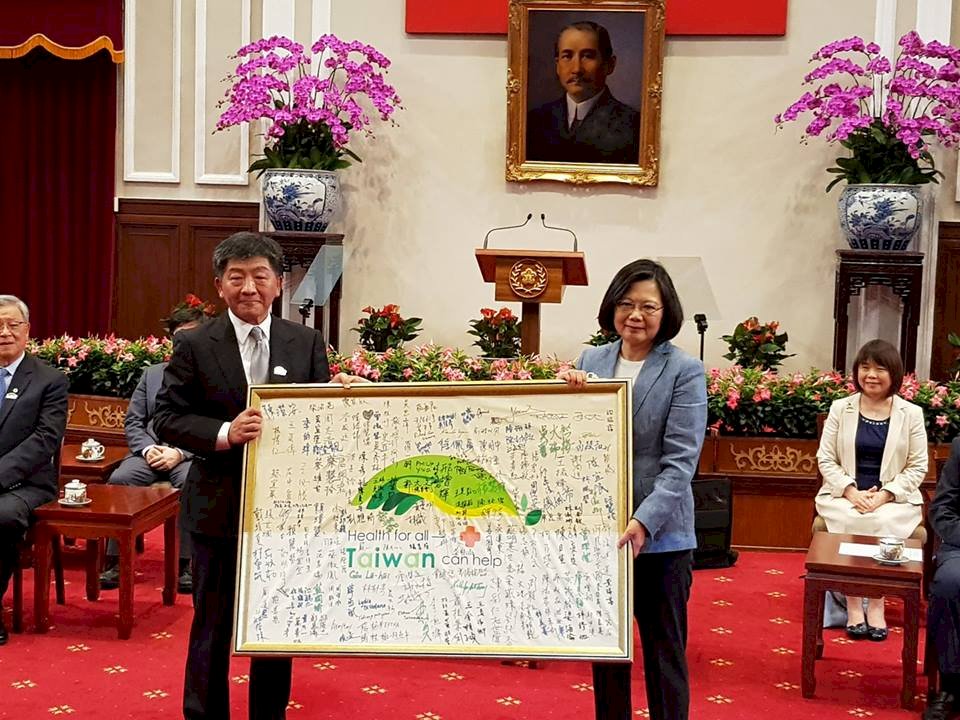 捐百萬美元給WHO  陳時中：無關金錢外交