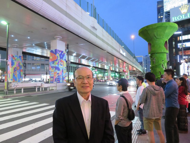 蘇佳星作品矗立東京橋墩 六本木藝術夜創舉