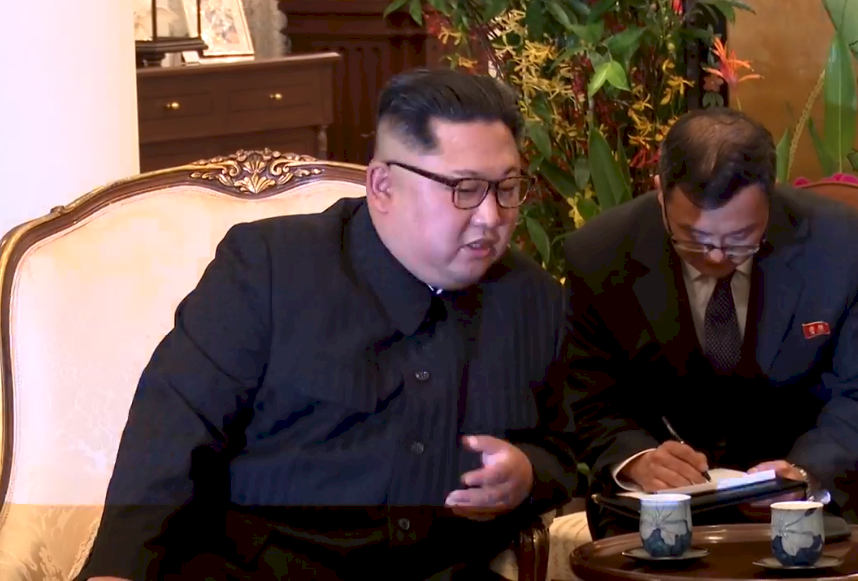消息：金正恩預定12日下午2點離星