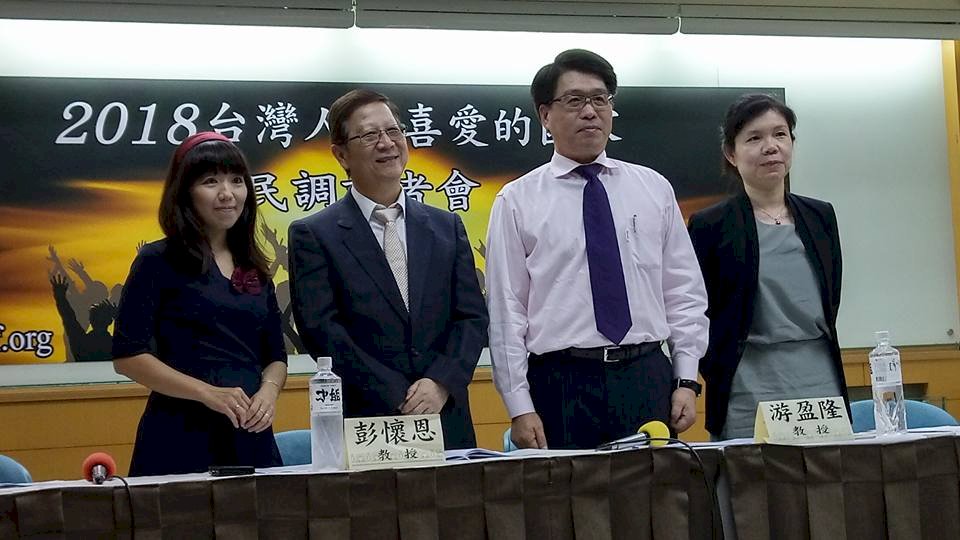 調查：台人對星最有好感 對中好感度首次超越反感