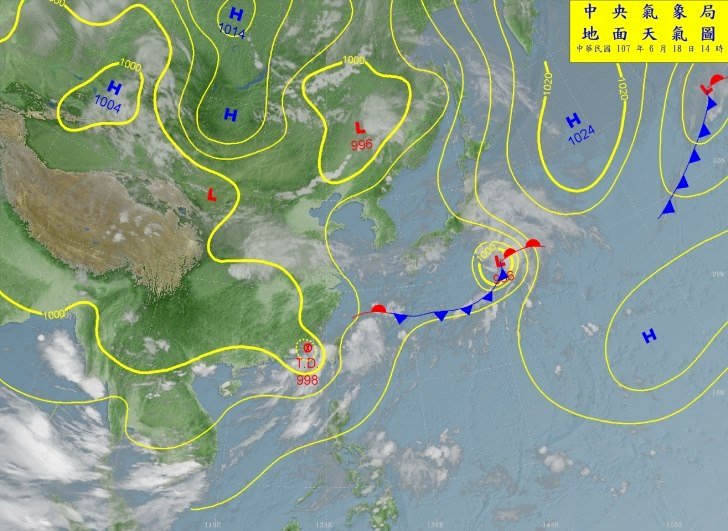 明天後天仍有雨 週五天氣回穩梅雨季結束
