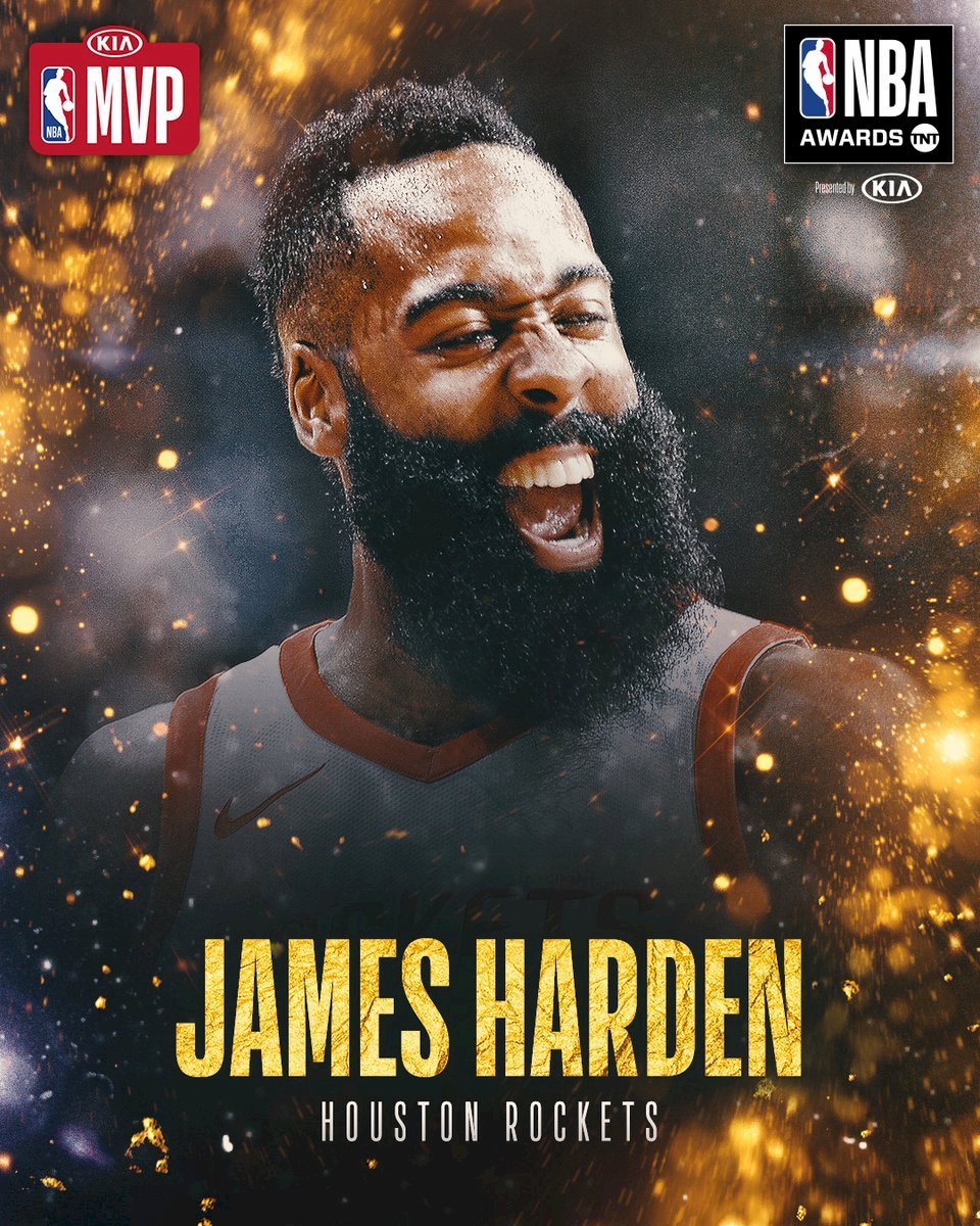 NBA年度頒獎 大鬍子哈登榮膺MVP