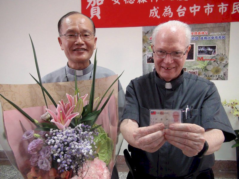 來台服務46年 美籍神父安德森成台灣人