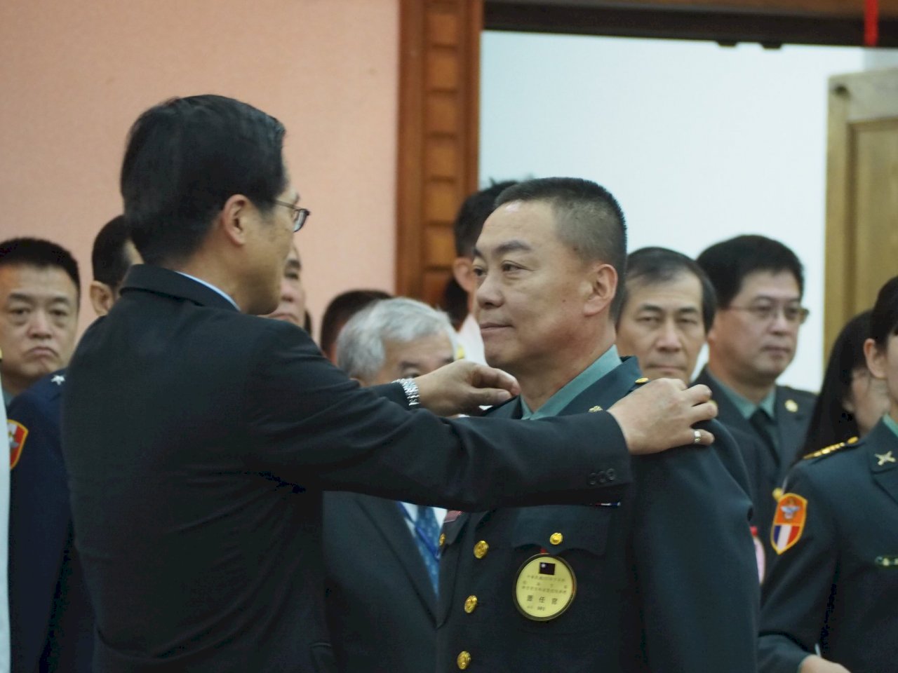 國軍定期將官晉任 晉任20人明授階