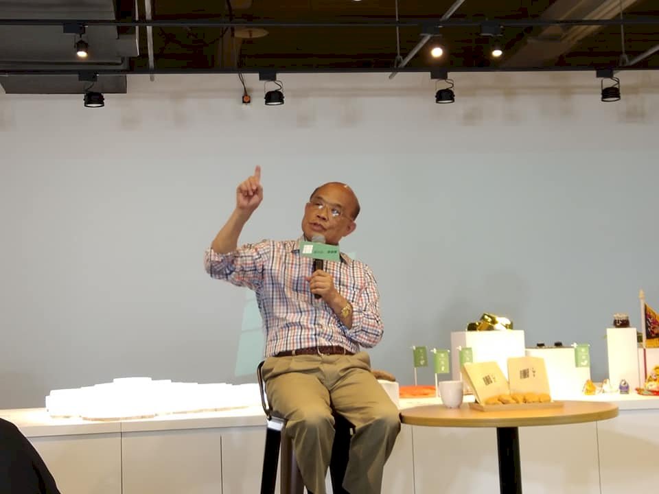 談兩岸 蘇貞昌：飛彈對準 中國對我們不親