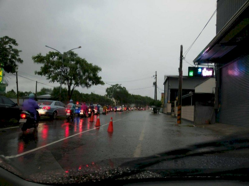 大雨特報 嘉義6鄉鎮市淹水一級警戒