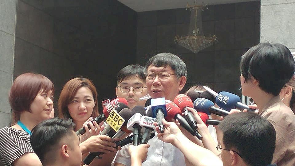 姚文智談安置文大生 柯文哲：應源頭解決