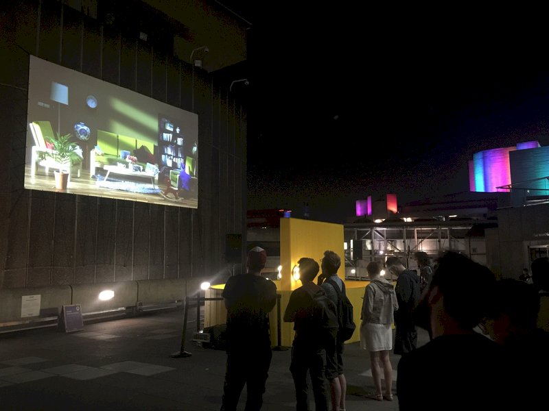 台灣首登倫敦藝術夜 袁廣鳴作品點亮不夜城