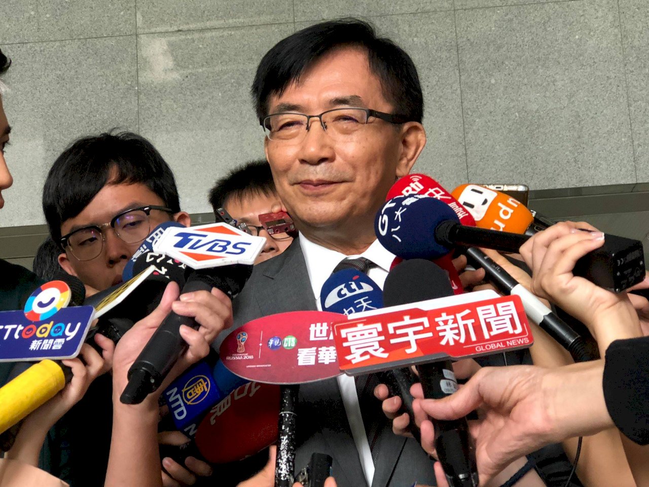 接棒賀陳旦 新交長吳宏謀：發揚五核心價值