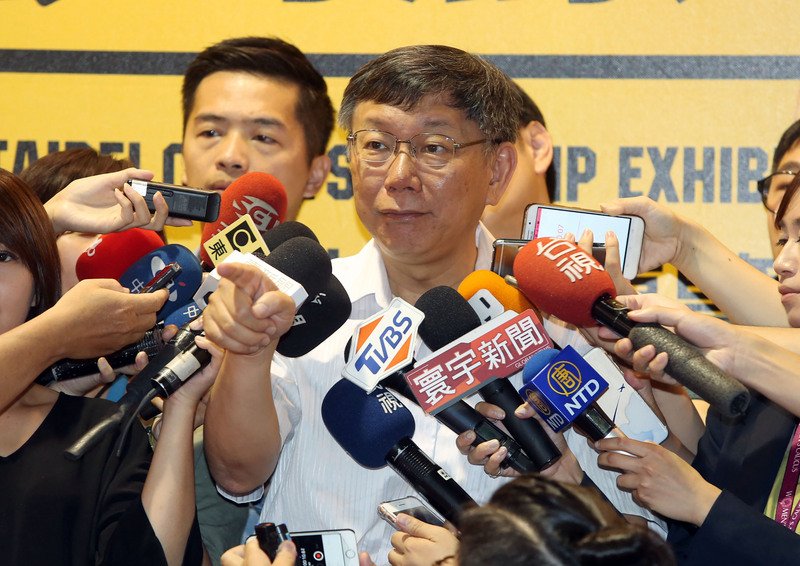 丁守中民調穩定領先？ 柯文哲：模擬考考高沒用