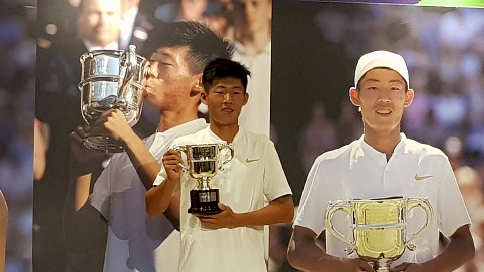 溫網青少年男單奪冠 曾俊欣開心為國爭光