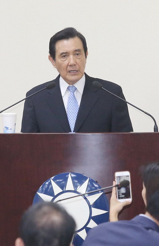 全體常委力挺 馬英九列席常會說明三中案
