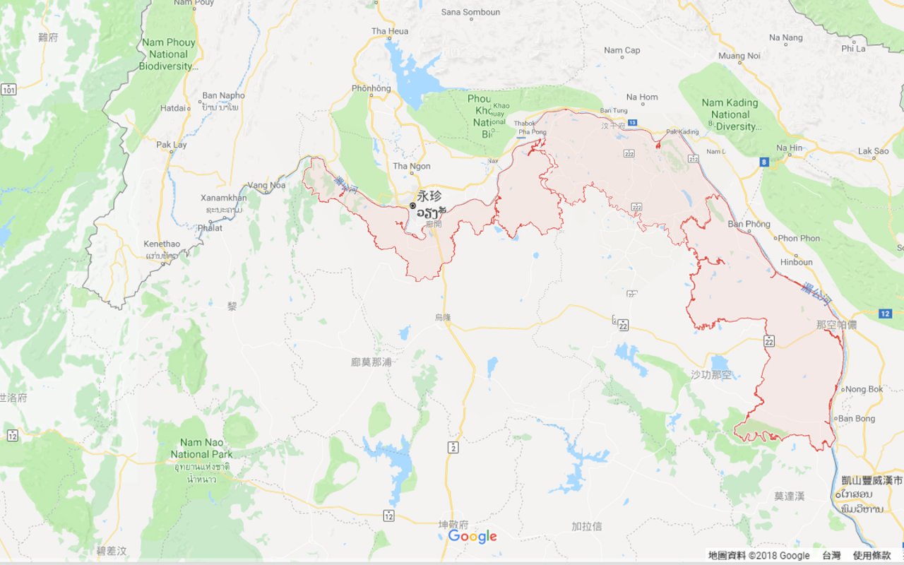 泰國東北三省洪災 8千公頃農田淹沒