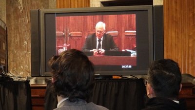 北京阻港獨人士演講 彭定康：根本完全不對