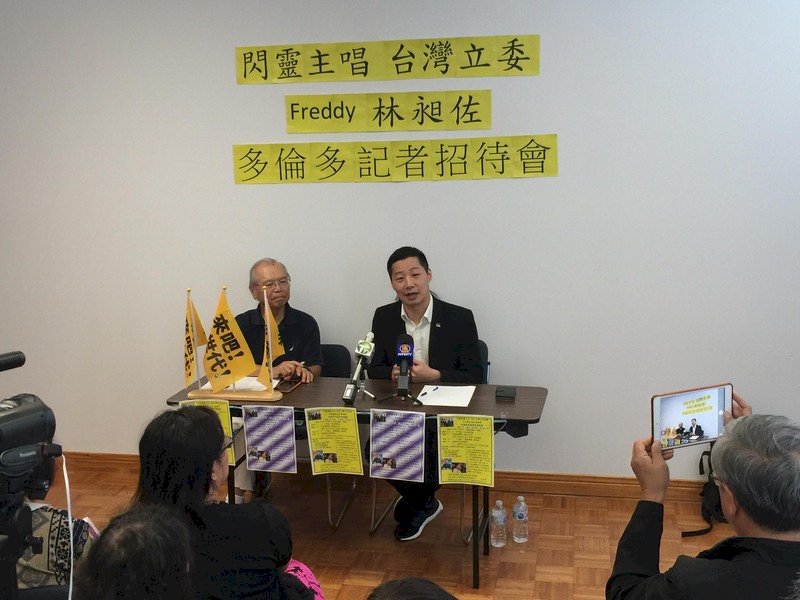 林昶佐：中國打壓提供台灣串連國際機會