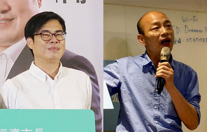 拚高市選戰 陳其邁傾聽之旅 韓國瑜晤新移民