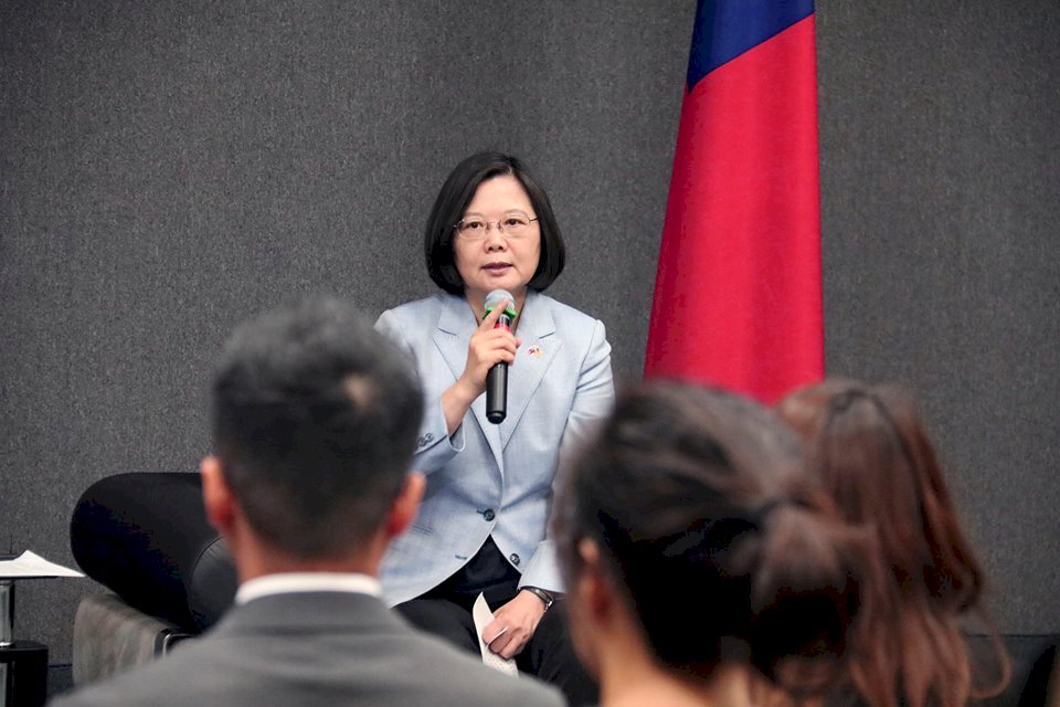 鼓勵台美青年返台發展 總統：現在是最好機會