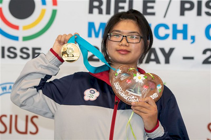 印尼亞運/女子10公尺空氣步槍 林穎欣第八