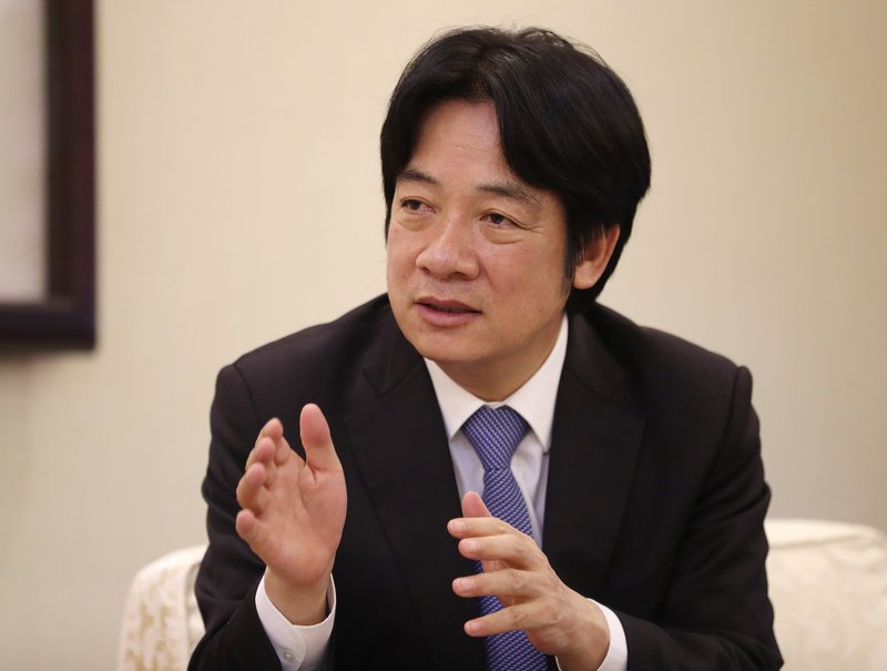 賴揆：中國鴨霸 併吞台灣企圖從沒改變