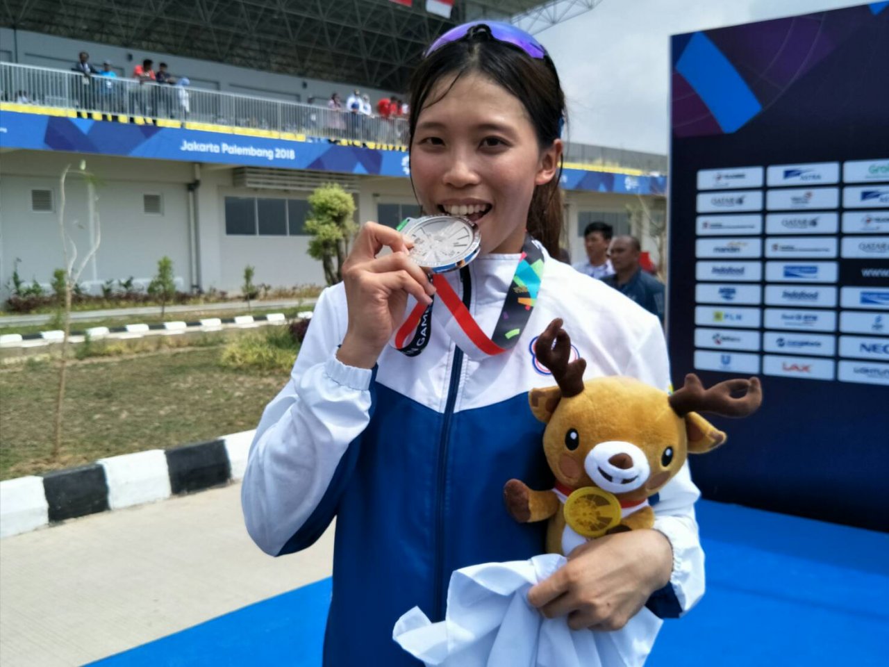 印尼亞運/划船女子單人雙槳 黃義婷摘銀