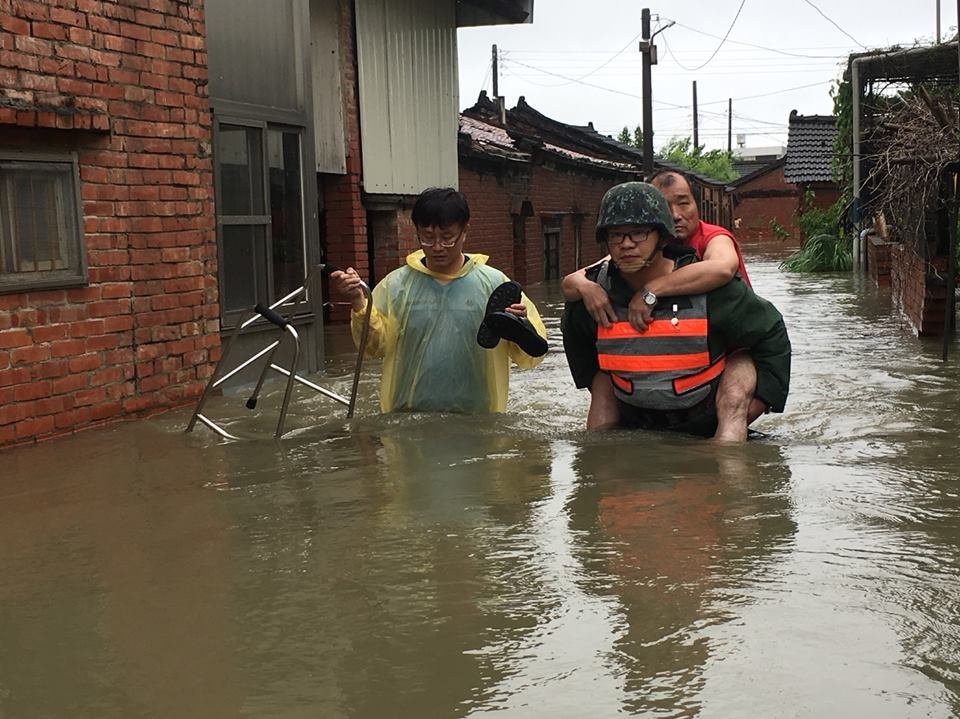 熱低壓北移 國軍備好災防兵力
