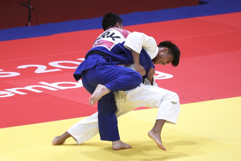 印尼亞運/男子60公斤柔道 楊勇緯添銅