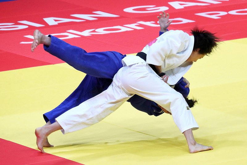 印尼亞運/連珍羚柔道女子57公斤摘銅