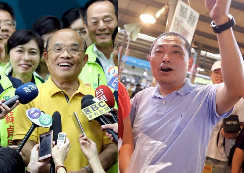 蘇貞昌啟動聯合競選 侯友宜百市萬攤起跑
