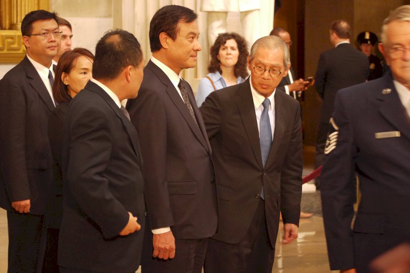 蘇嘉全追思馬侃  讚愛國家堅決捍衛民主自由