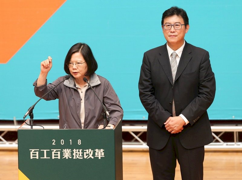蔡英文輔選 讚姚文智面對批評勇敢改變